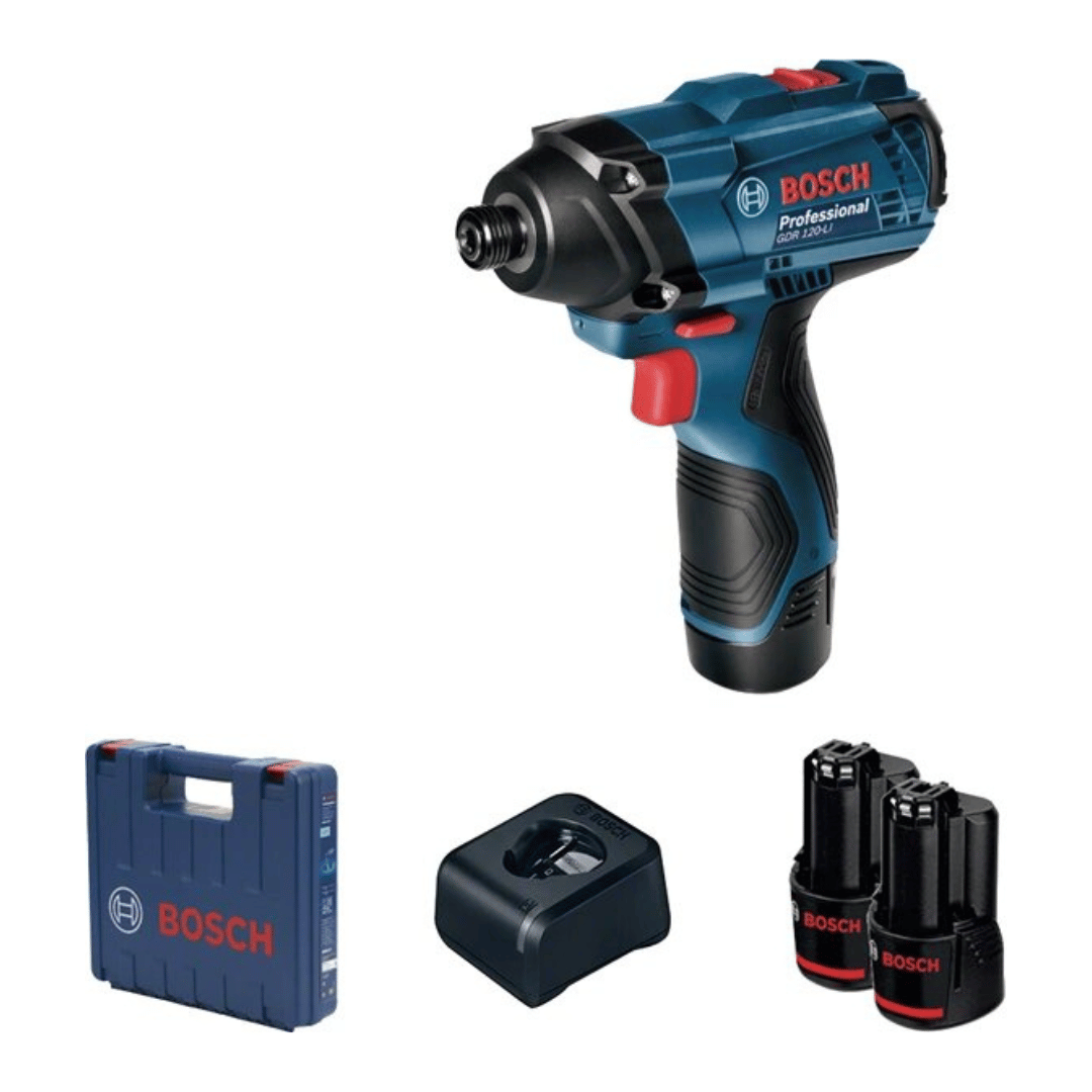 Bosch Professional Bosch Visseuse à Chocs GDR 120-Li 06019F0001 Bosch BOSCH Bosch Professional Bosch Visseuse à Chocs GDR 120-Li 06019F0001 - ABMAROC | Vente de matériel de bricolage, jardinage, électroportatif en ligne - Bricolage maroc