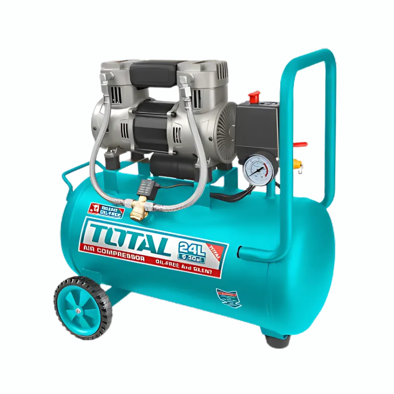 Compresseur d’air 24L Compresseur d'air TOTAL Compresseur d’air 24L - ABMAROC | Vente de matériel de bricolage, jardinage, électroportatif en ligne - Bricolage maroc