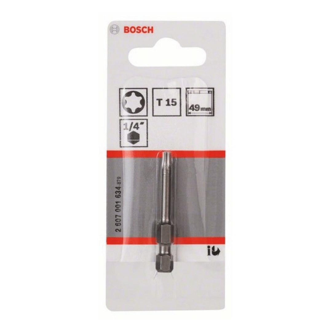 1 EMBOUT EXTRADUR T15 49MM 2607001634 Bosch BOSCH 1 EMBOUT EXTRADUR T15 49MM 2607001634 - ABMAROC | Vente de matériel de bricolage, jardinage, électroportatif en ligne - Bricolage maroc