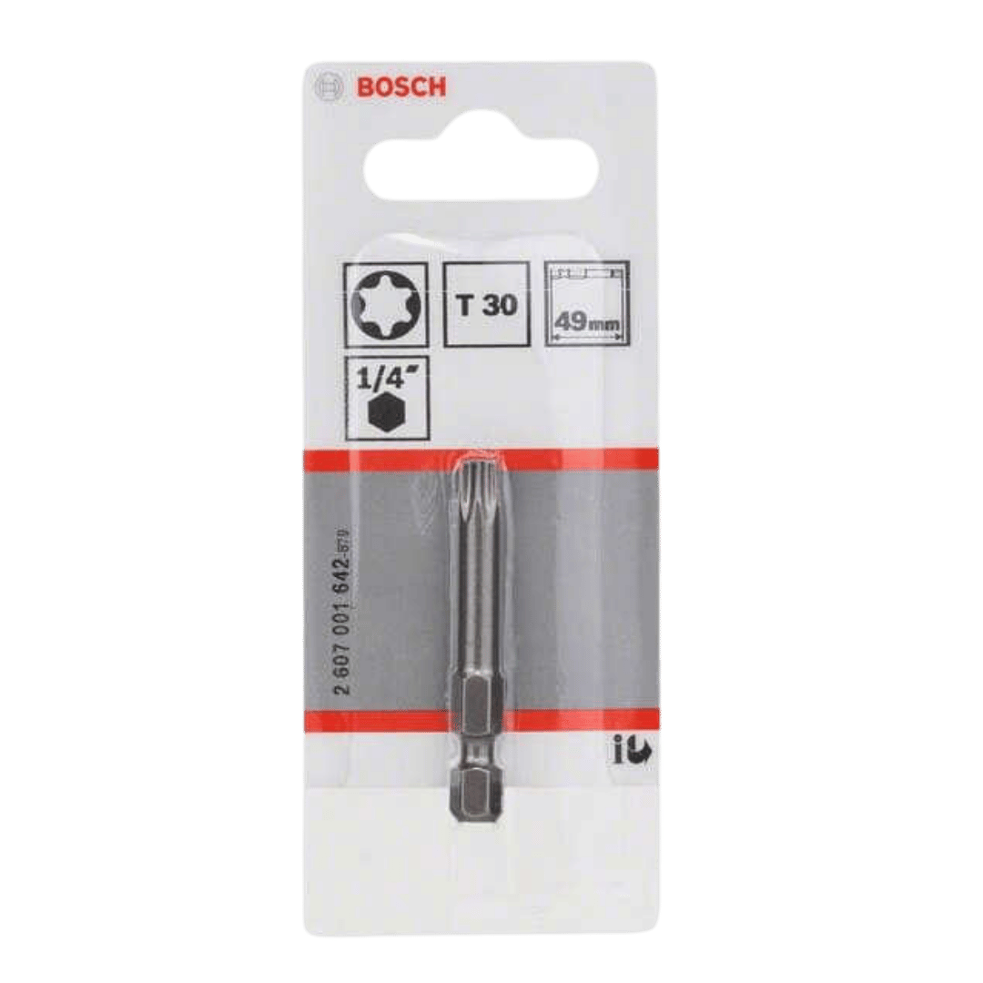 1 EMBOUT EXTRADUR T30 49MM 2607001642 Bosch BOSCH 1 EMBOUT EXTRADUR T30 49MM 2607001642 - ABMAROC | Vente de matériel de bricolage, jardinage, électroportatif en ligne - Bricolage maroc