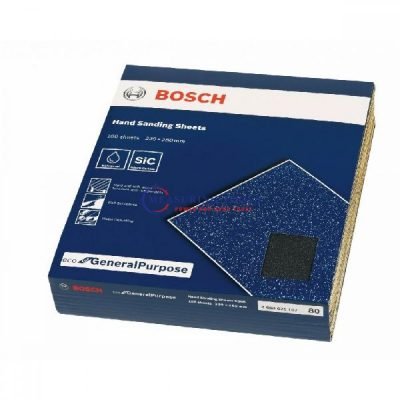 Nouvel Abrasif de poncage a main 230x280mm Grain 2000 – 100pcs 2608621543 Abrasifs Plateaux et autres BOSCH Nouvel Abrasif de poncage a main 230x280mm Grain 2000 – 100pcs 2608621543 - ABMAROC | Vente de matériel de bricolage, jardinage, électroportatif en ligne - Bricolage maroc