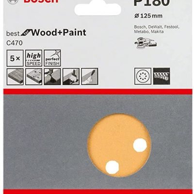 Sanding Sheet BfWP,125mm,G180,5x 2608605072 Abrasifs Plateaux et autres BOSCH Sanding Sheet BfWP,125mm,G180,5x 2608605072 - ABMAROC | Vente de matériel de bricolage, jardinage, électroportatif en ligne - Bricolage maroc