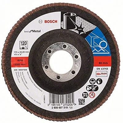 PLATEAU A LAMELLE 115 INOX GRAIN 120 2608607319 Abrasifs Plateaux et autres BOSCH PLATEAU A LAMELLE 115 INOX GRAIN 120 2608607319 - ABMAROC | Vente de matériel de bricolage, jardinage, électroportatif en ligne - Bricolage maroc