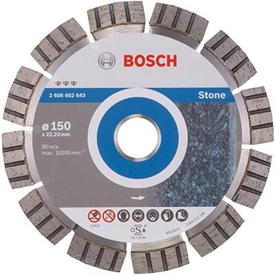 Disque à tronçon diamanté Best Stone 150,segm 12mm 2608602643 Bosch BOSCH Disque à tronçon diamanté Best Stone 150,segm 12mm 2608602643 - ABMAROC | Vente de matériel de bricolage, jardinage, électroportatif en ligne - Bricolage maroc