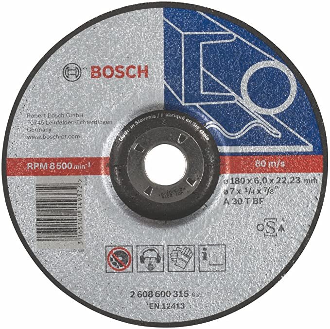 MEULE A EBARBER METAL 180 mm, 6,0 mm Expert 2608600315 Bosch BOSCH MEULE A EBARBER METAL 180 mm, 6,0 mm Expert 2608600315 - ABMAROC | Vente de matériel de bricolage, jardinage, électroportatif en ligne - Bricolage maroc