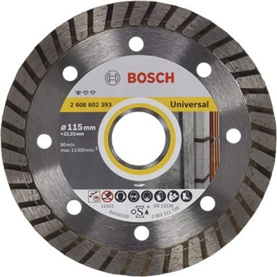 DISQUE DIAMAN Std Universal Turbo -115 x 22,23 2608602393 Bosch BOSCH DISQUE DIAMAN Std Universal Turbo -115 x 22,23 2608602393 - ABMAROC | Vente de matériel de bricolage, jardinage, électroportatif en ligne - Bricolage maroc
