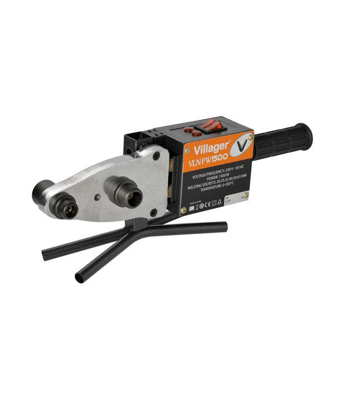 Machine à souder pour tuyaux en plastique 1500w PW 1500 – VILLAGER Arrosage & Tuyaux Soudage Machine à souder pour tuyaux en plastique 1500w PW 1500 – VILLAGER - ABMAROC | Vente de matériel de bricolage, jardinage, électroportatif en ligne - Bricolage maroc