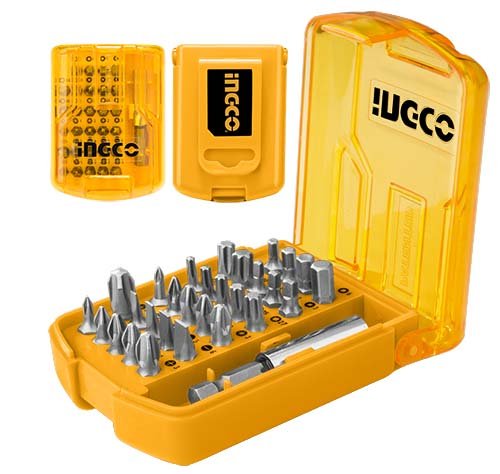 Jeu d’embouts de tournevis 30pcs AKSD08301 Embouts de Vissage INGCO Jeu d’embouts de tournevis 30pcs AKSD08301 - ABMAROC | Vente de matériel de bricolage, jardinage, électroportatif en ligne - Bricolage maroc