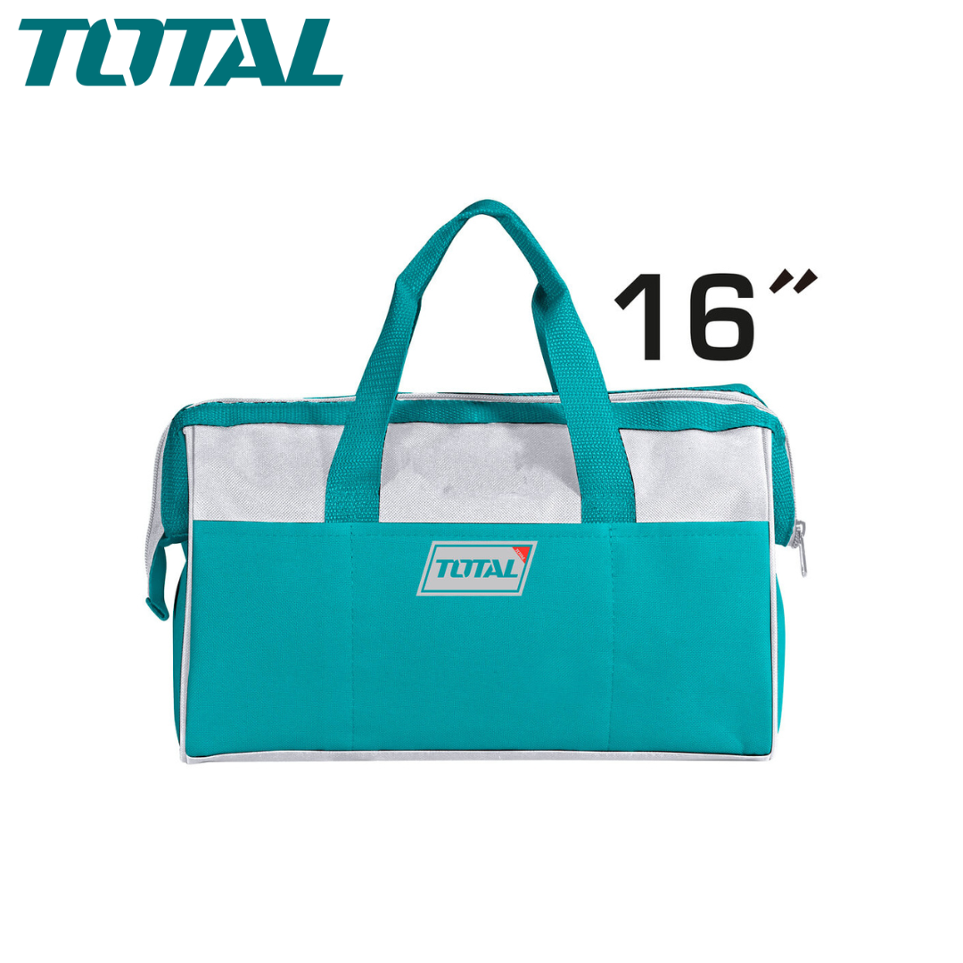 Sac à outils 16″ Consommables machines TOTAL Sac à outils 16″ - ABMAROC | Vente de matériel de bricolage, jardinage, électroportatif en ligne - Bricolage maroc