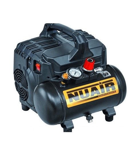 COMPRESSEUR A AIR NUAIR SILENCIEUX SILTEK + 6L 1HP 59 Db Compresseur d'air NUAIR COMPRESSEUR A AIR NUAIR SILENCIEUX SILTEK + 6L 1HP 59 Db - ABMAROC | Vente de matériel de bricolage, jardinage, électroportatif en ligne - Bricolage maroc