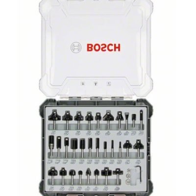 COFFRET FRAISES 30 pcs Mixed 6mm sha 2607017474 Accessoires menuiserie BOSCH COFFRET FRAISES 30 pcs Mixed 6mm sha 2607017474 - ABMAROC | Vente de matériel de bricolage, jardinage, électroportatif en ligne - Bricolage maroc