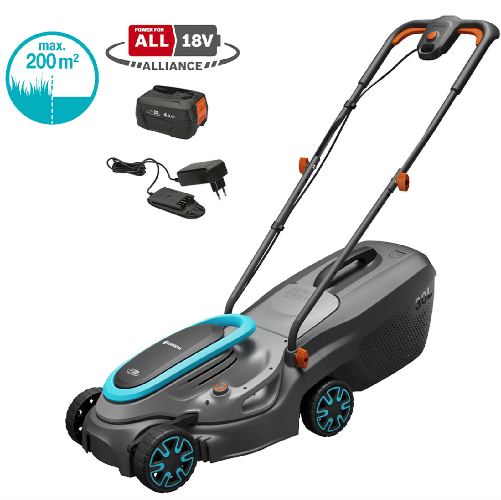 Tondeuse PowerMax 32/18V P4A- avec batterie Jardinage & Plein Air Tondeuse PowerMax 32/18V P4A- avec batterie - ABMAROC | Vente de matériel de bricolage, jardinage, électroportatif en ligne - Bricolage maroc