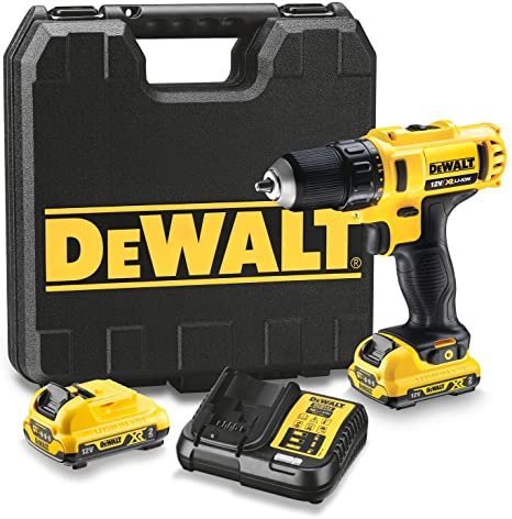 Perceuse Visseuse 18V +2 Batt 1.3 Ah LI-ION+ malette Boîte à outils DEWALT Perceuse Visseuse 18V +2 Batt 1.3 Ah LI-ION+ malette - ABMAROC | Vente de matériel de bricolage, jardinage, électroportatif en ligne - Bricolage maroc