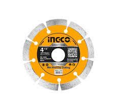 Disque diamant 115mm Disque de coupure INGCO Disque diamant 115mm - ABMAROC | Vente de matériel de bricolage, jardinage, électroportatif en ligne - Bricolage maroc