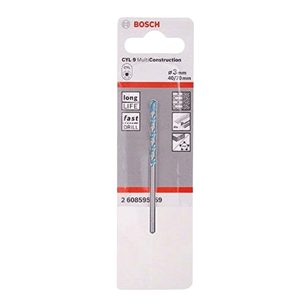 FORET CYL-9 MULTICONST 3,0X40X70MM 2608595359 Accessoires menuiserie BOSCH FORET CYL-9 MULTICONST 3,0X40X70MM 2608595359 - ABMAROC | Vente de matériel de bricolage, jardinage, électroportatif en ligne - Bricolage maroc