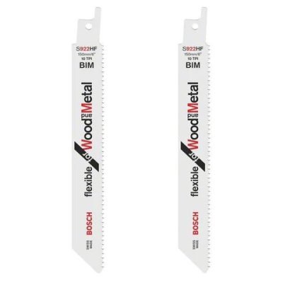 JEU 2 LAME SCIE EGOINE S922HF BOIS/METAL 2608656039 Accessoires menuiserie BOSCH JEU 2 LAME SCIE EGOINE S922HF BOIS/METAL 2608656039 - ABMAROC | Vente de matériel de bricolage, jardinage, électroportatif en ligne - Bricolage maroc