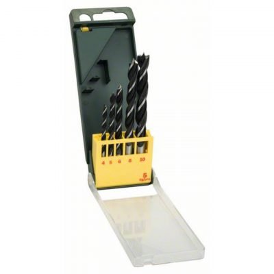 JEU 5 FORET A BOIS D 4/5/6/8/10 2607019440 Accessoires menuiserie BOSCH JEU 5 FORET A BOIS D 4/5/6/8/10 2607019440 - ABMAROC | Vente de matériel de bricolage, jardinage, électroportatif en ligne - Bricolage maroc