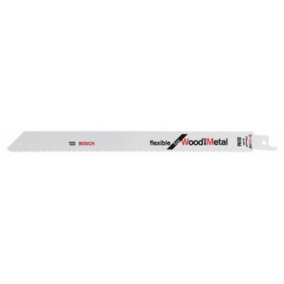 JEU 5 LAMES SCIE SABRE S1122 HF-Flex Wood & Metal 2608656021 Accessoires menuiserie BOSCH JEU 5 LAMES SCIE SABRE S1122 HF-Flex Wood & Metal 2608656021 - ABMAROC | Vente de matériel de bricolage, jardinage, électroportatif en ligne - Bricolage maroc