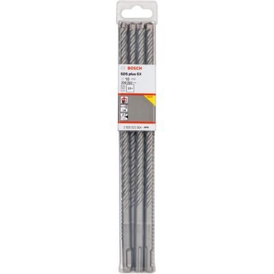 JEU de 10pcs SDS plus-5XForets of 10x200x260 2608833904 Bosch BOSCH JEU de 10pcs SDS plus-5XForets of 10x200x260 2608833904 - ABMAROC | Vente de matériel de bricolage, jardinage, électroportatif en ligne - Bricolage maroc