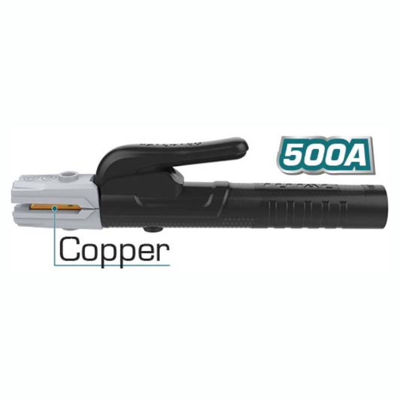 Porte électrode 500A Machines à Souder TOTAL Porte électrode 500A - ABMAROC | Vente de matériel de bricolage, jardinage, électroportatif en ligne - Bricolage maroc