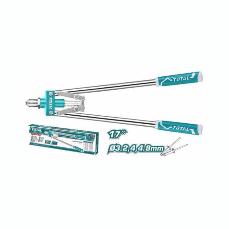 RIVETEUSE MAIN 420MM Riveteuses TOTAL RIVETEUSE MAIN 420MM - ABMAROC | Vente de matériel de bricolage, jardinage, électroportatif en ligne - Bricolage maroc