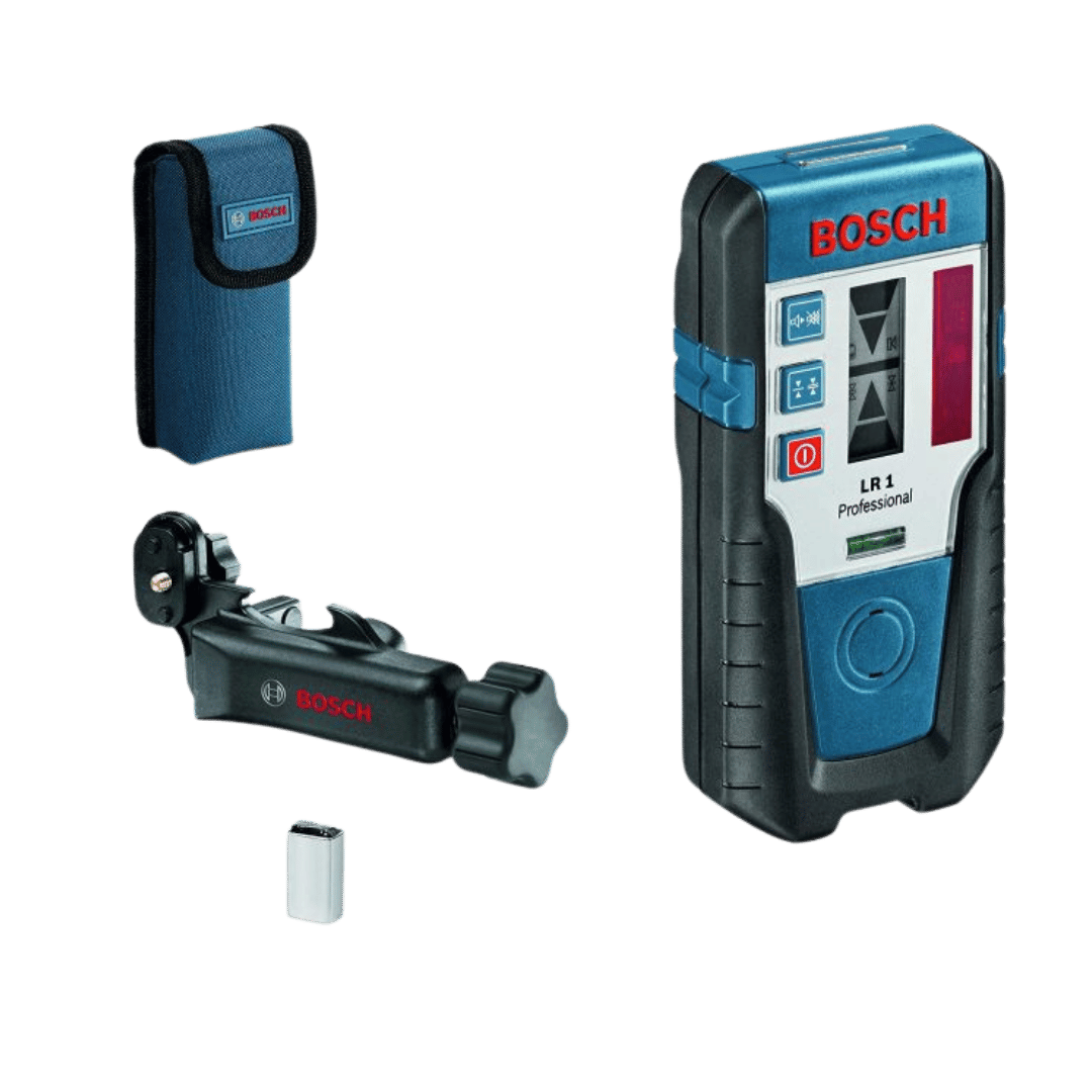 Récepteur Laser Bosch pro LR 1 portée 0 à 200m | 0601015400 Autre outillage BOSCH Récepteur Laser Bosch pro LR 1 portée 0 à 200m | 0601015400 - ABMAROC | Vente de matériel de bricolage, jardinage, électroportatif en ligne - Bricolage maroc