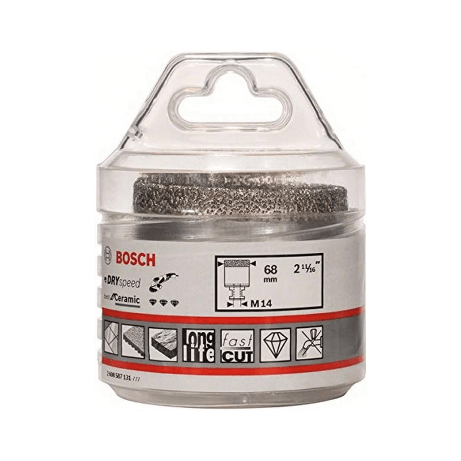 SCIE TREPAN DIAMANT 70MM A SEC MEULEUSE 2608587132 Accessoires menuiserie BOSCH SCIE TREPAN DIAMANT 70MM A SEC MEULEUSE 2608587132 - ABMAROC | Vente de matériel de bricolage, jardinage, électroportatif en ligne - Bricolage maroc