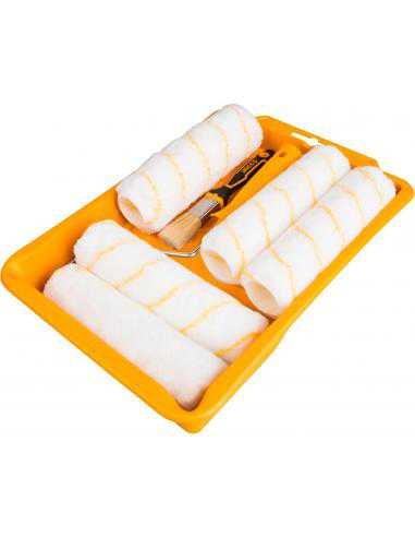 Set de 8 pièces pour rouleaux à peinture HKTCB83230083 INGCO INGCO Set de 8 pièces pour rouleaux à peinture HKTCB83230083 - ABMAROC | Vente de matériel de bricolage, jardinage, électroportatif en ligne - Bricolage maroc