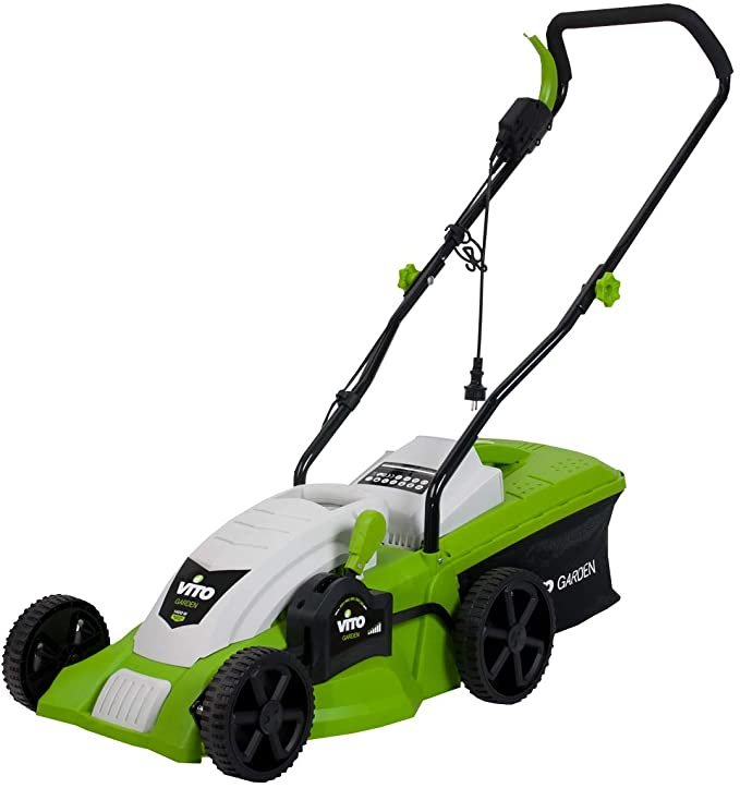 TONDEUSE ÉLECTRIQUE 1400W – 340MM Jardinage & Plein Air VITO TONDEUSE ÉLECTRIQUE 1400W – 340MM - ABMAROC | Vente de matériel de bricolage, jardinage, électroportatif en ligne - Bricolage maroc