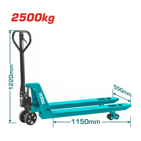 Transpalette 2500Kg Transpalettes TOTAL Transpalette 2500Kg - ABMAROC | Vente de matériel de bricolage, jardinage, électroportatif en ligne - Bricolage maroc