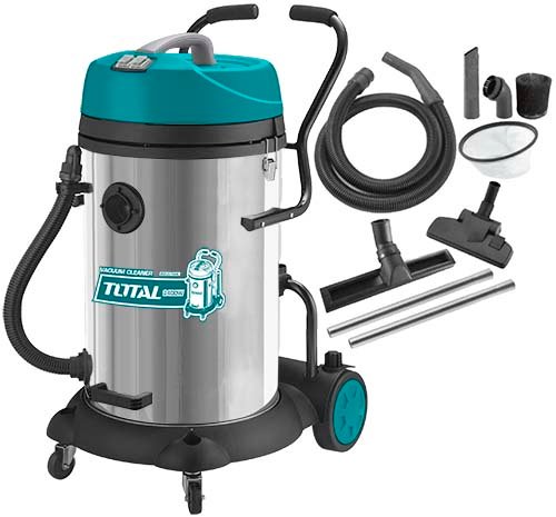 Aspirateur 75L 2400W Aspirateurs TOTAL Aspirateur 75L 2400W - ABMAROC | Vente de matériel de bricolage, jardinage, électroportatif en ligne - Bricolage maroc