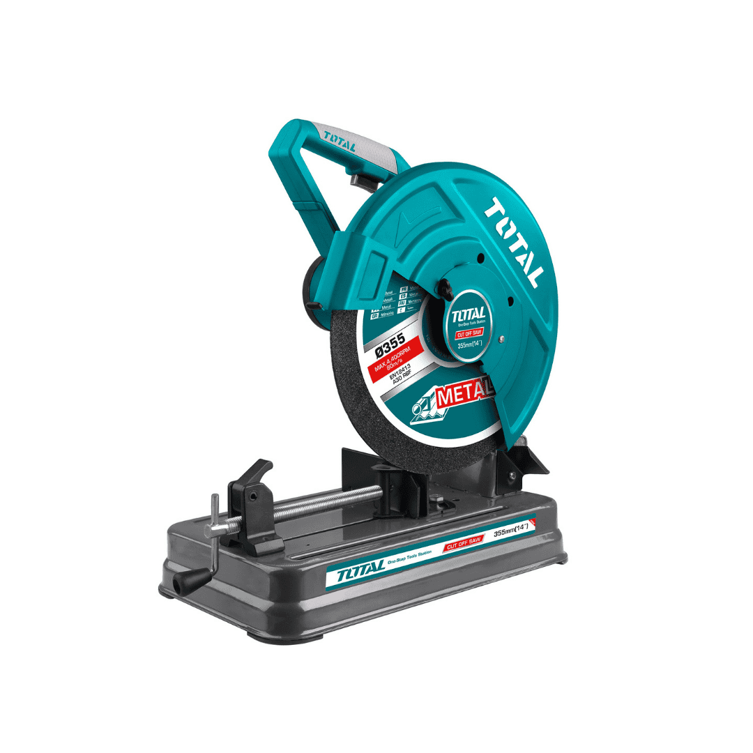 Tronçonneuse à métaux scie à onglet 2350W Scie à Onglets TOTAL Tronçonneuse à métaux scie à onglet 2350W - ABMAROC | Vente de matériel de bricolage, jardinage, électroportatif en ligne - Bricolage maroc
