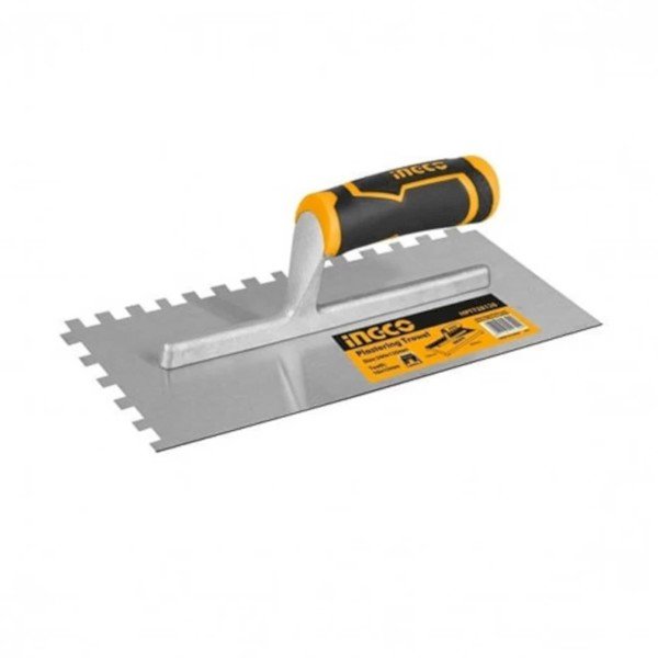 Truelle à dents pour plâtre HPTT28138S INGCO INGCO Truelle à dents pour plâtre HPTT28138S - ABMAROC | Vente de matériel de bricolage, jardinage, électroportatif en ligne - Bricolage maroc