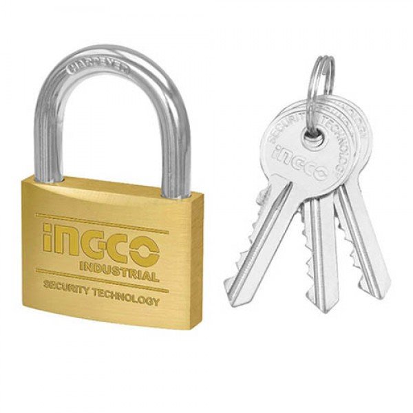 Cadenas 20mm 40G Cadenas INGCO Cadenas 20mm 40G - ABMAROC | Vente de matériel de bricolage, jardinage, électroportatif en ligne - Bricolage maroc