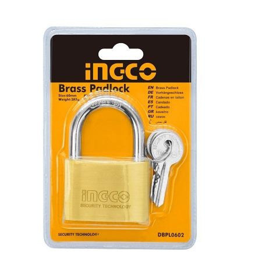 Cadenas 30mm Heavy duty Cadenas INGCO Cadenas 30mm Heavy duty - ABMAROC | Vente de matériel de bricolage, jardinage, électroportatif en ligne - Bricolage maroc