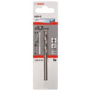 FORET x1 HSS-G 5,2X52X86MM 2608585924