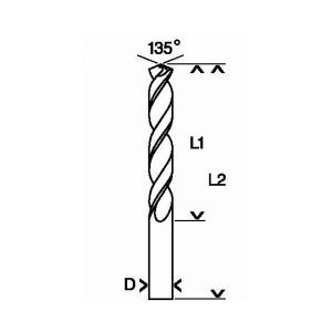FORET x1 HSS-TIN 4,5X47X80MM TOPLINE 2608596696