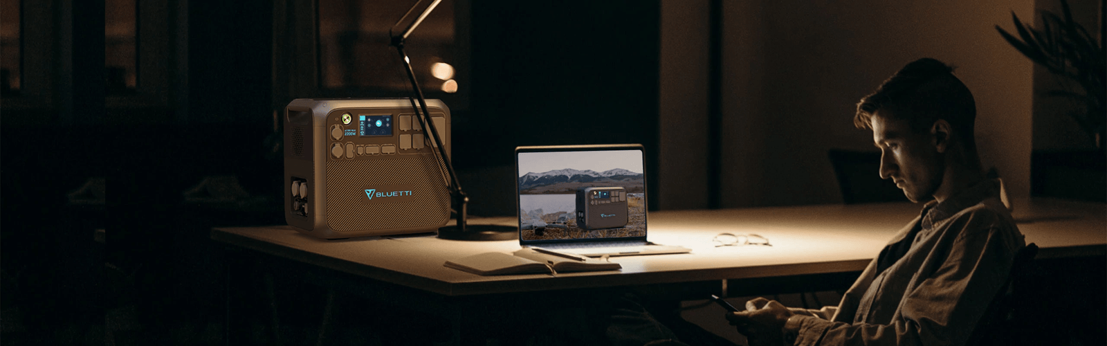 Station Électrique Extensible Bluetti AC200Max Bluetti Station Électrique Extensible Bluetti AC200Max - ABMAROC | Vente de matériel de bricolage, jardinage, électroportatif en ligne - Bricolage maroc