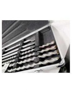 COFFRET ALU DE 4 FORETS ET 3 BURINS SDS MAX AKD5075