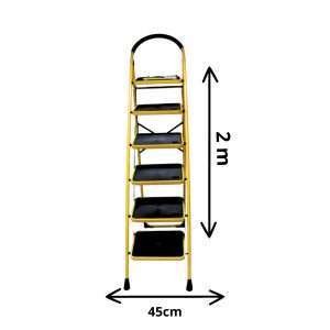 Échelle pliante Escabeau , 6 marches HD2334-6 POWER Échelle POWER Échelle pliante Escabeau , 6 marches HD2334-6 POWER - ABMAROC | Vente de matériel de bricolage, jardinage, électroportatif en ligne - maroc Bricolage Échelle pliante escarbot , 6 marches HD2334-6 POWER
