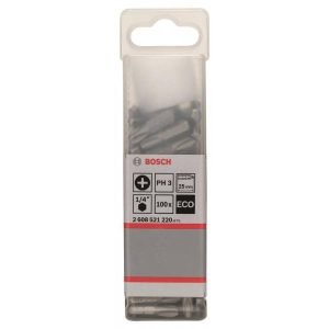 JEU 100 EMBOUTS PH3X25mm 2608521220