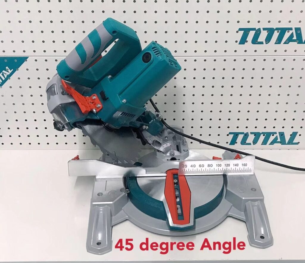 Scie à onglet 1400W 210mm Scie à Onglets TOTAL Scie à onglet 1400W 210mm - ABMAROC | Vente de matériel de bricolage, jardinage, électroportatif en ligne - maroc Bricolage SCIE À ONGLET