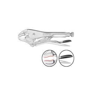 Pince-étau mâchoire arrondie 255mm Chrome Vanadium HCJLW0110