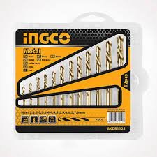 Set de 12 forets HSS Forets INGCO Set de 12 forets HSS - ABMAROC | Vente de matériel de bricolage, jardinage, électroportatif en ligne - maroc Bricolage set de 12 forêts HSS AKDB1125