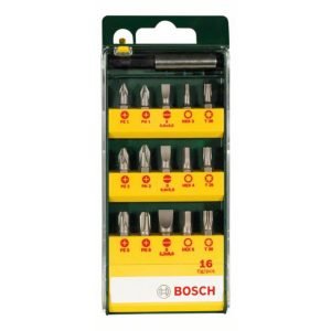 ASSORT D'EMBOUTS 16 PCS L25 AVEC 6 PAN 2607019453