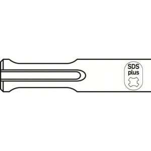 BURIN POINTU SDS PLUS L 250MM 2609390576