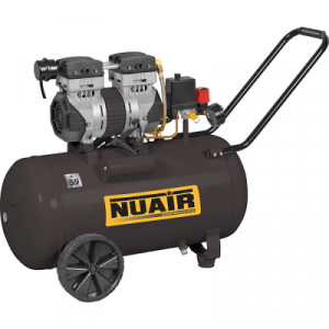 COMPRESSEUR A AIR NUAIR SILENCIEUX SILTEK+ 24L 1,3 HP 59 Db B2CC2G4NUA