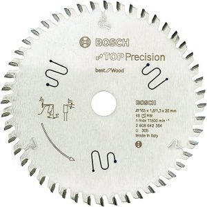 Circular Saw Blade BS WO H 165×20-48 2608642384 Accessoires menuiserie BOSCH Circular Saw Blade BS WO H 165×20-48 2608642384 - ABMAROC | Vente de matériel de bricolage, jardinage, électroportatif en ligne - maroc Bricolage Circular Saw Blade BS WO H 165×20-48 2608642384