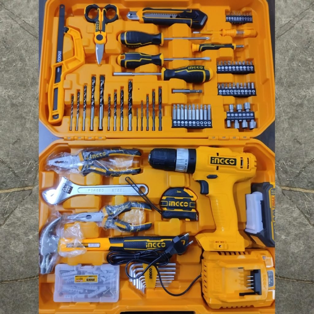 Coffret visseuse 20V + 164 outils/accessoires HKTHP11651