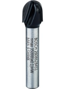 Core Box Bit + Guide Pin 6×9,5 2608628451